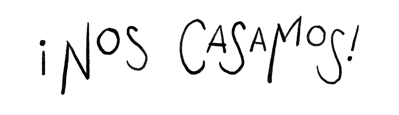 ¡Nos casamos!